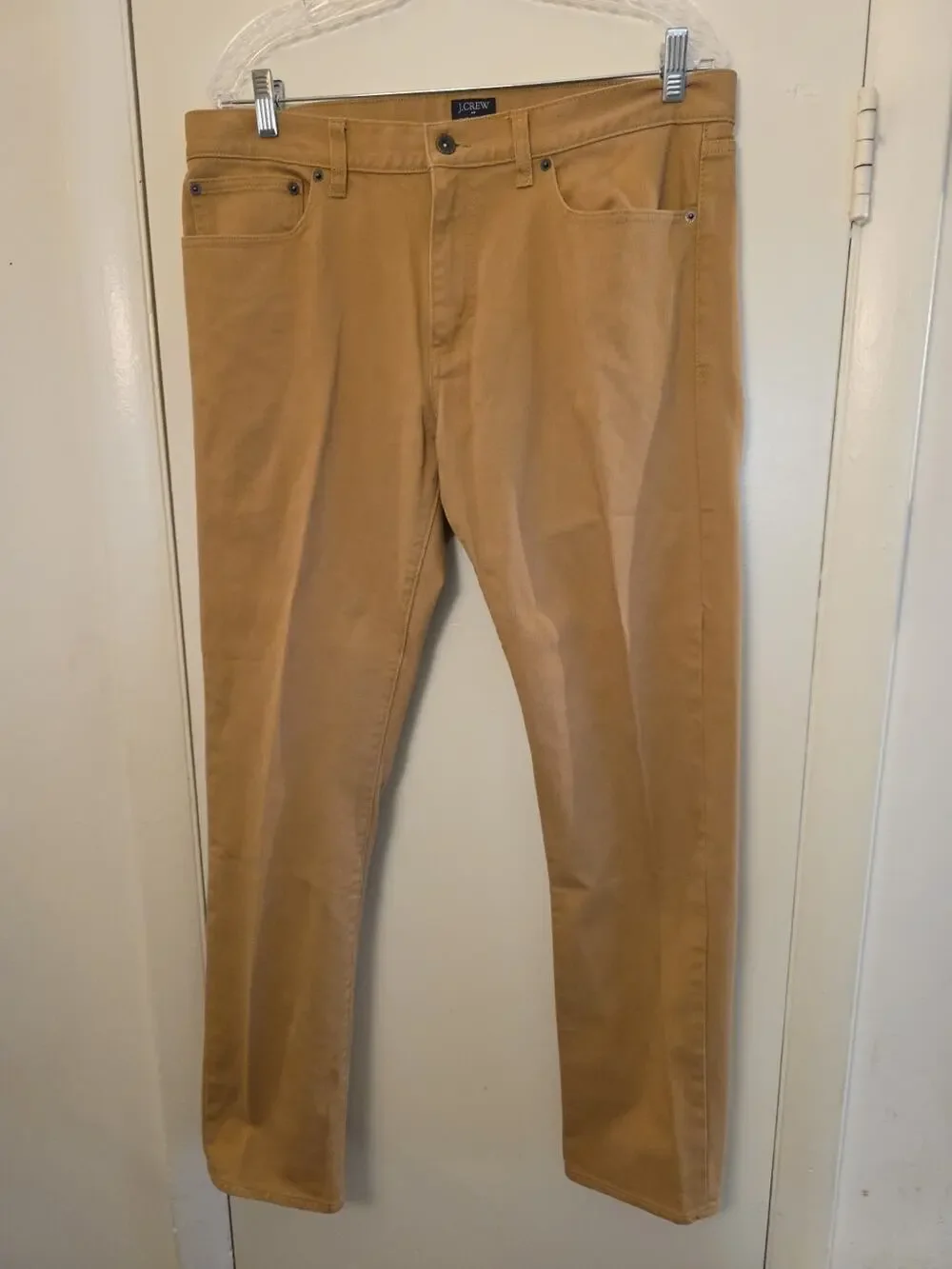 J. Crew Mens Pants The Driggs Brown Size 34x32 Casual Adult Preppy